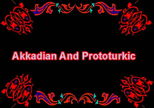 Akkadian And Prototurkic